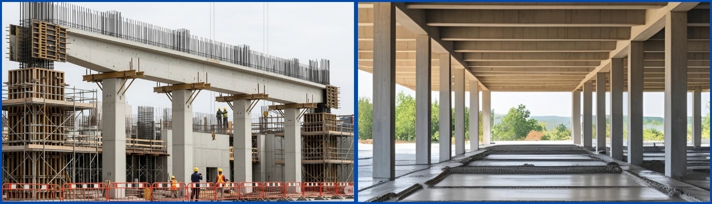 Types of Beam Structures and their Applications in Construction
