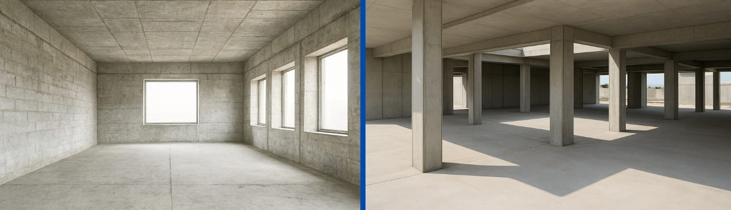 Difference Between One-Way Slab and Two-Way Slab