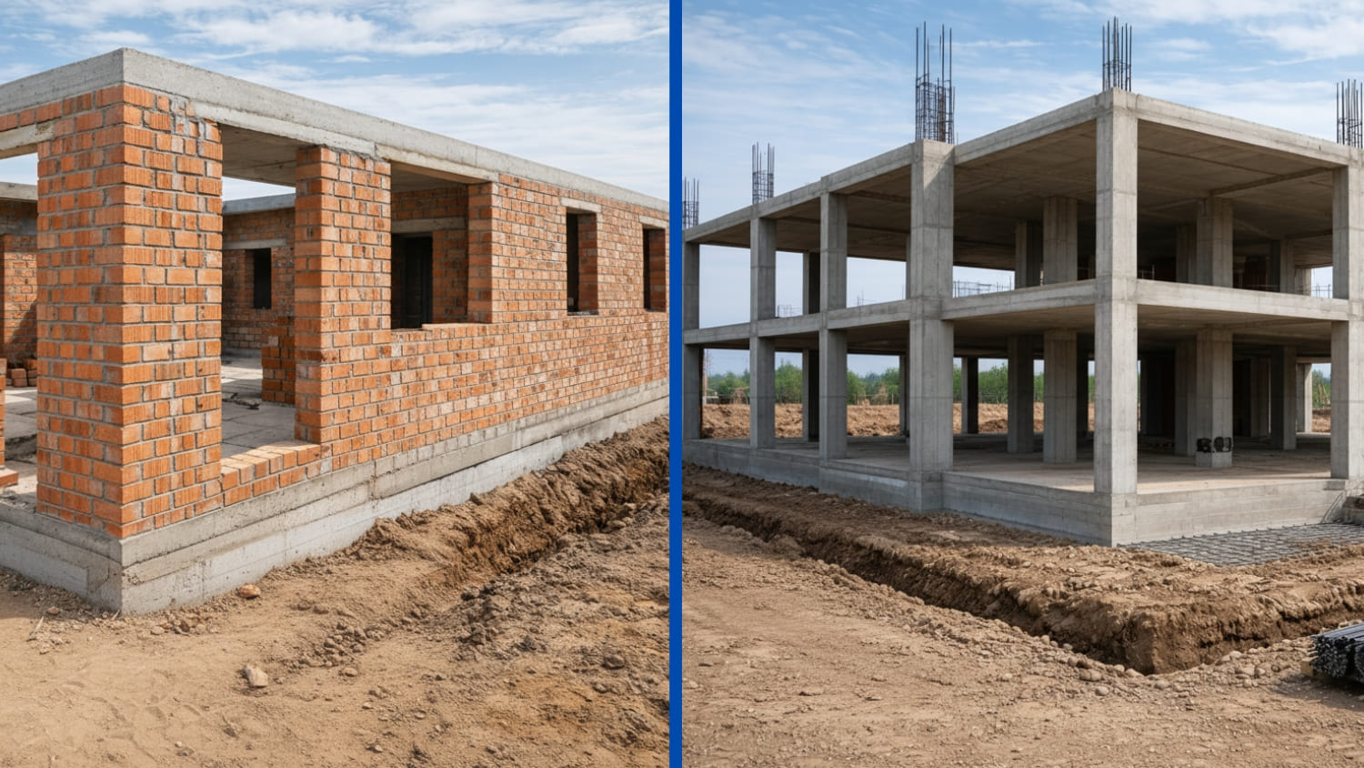 A Home-Builder’s Evaluation of Structural Systems in Residential Construction: Load-Bearing vs RCC Frame Structure